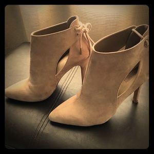 Beige Booties